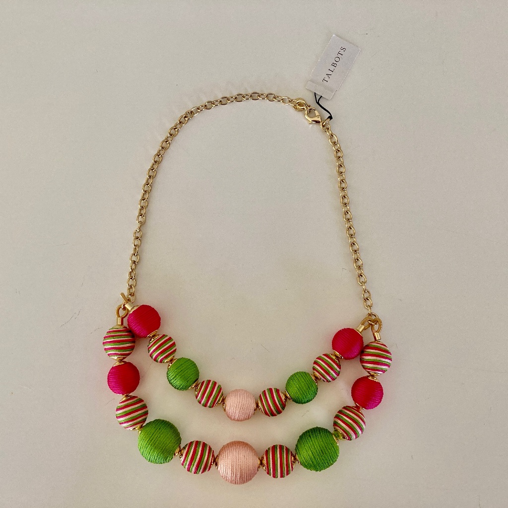 Talbots Its A Wrap Necklace 38$